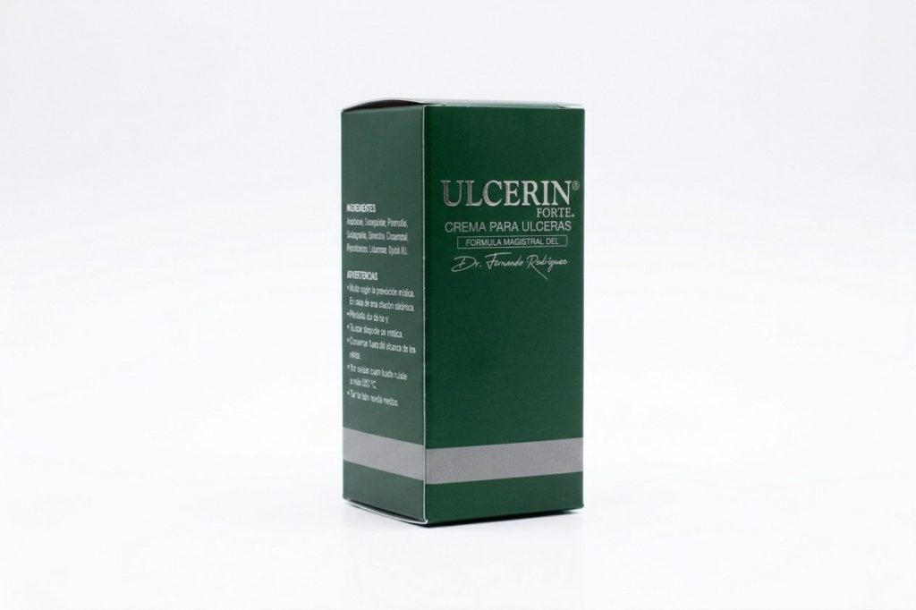 Crema Ulcerin Forte, fórmula magistral del Dr. Fernando Rodríguez
